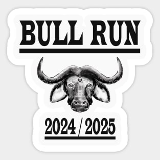 Bull Run Crypto Currency Bitcoin Sticker